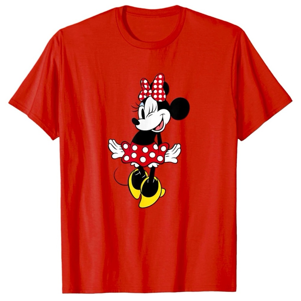 NWOT Disney Minnie‎ Mouse Vintage Sweetie Logo Shirt